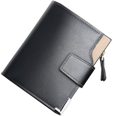 

choice365 Men Black Artificial Leather Wallet(11 Card Slots), Black;brown