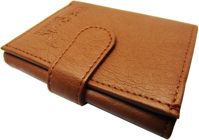 Mundkar Men Tan Artificial Leather Wallet(7 Card Slots)