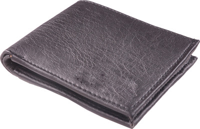 

S T ENTERPRISES Boys Black Genuine Leather Wallet(5 Card Slots)