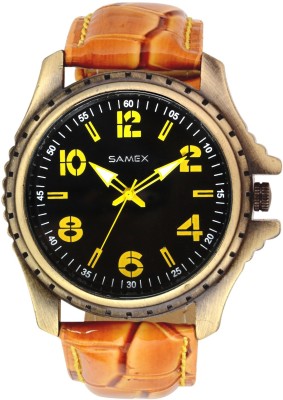SAMEX SAM3020TRIANGLE YELLOW NEW CASUAL WATCH STYLISH FASHIONABLE DESIGNER LATEST POPULAR BEST MEN'S WATCH Analog Watch  - For Boys   Watches  (SAMEX)