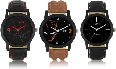 LOREM W06-4-5-8 New Stylish Best Designer Combo Hand Watch  - For Men   Watches  (LOREM)