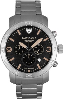 Swiss Eagle SE-9102-11 SE-9102 Analog Watch  - For Men   Watches  (Swiss Eagle)