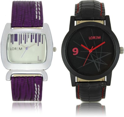 LOREM W06-8-207 New Stylish Best Designer Combo Hand Watch  - For Men & Women   Watches  (LOREM)