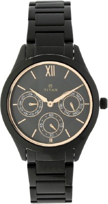 Titan Neo Stylish Black Dial Analog Watch  - For Girls   Watches  (Titan)