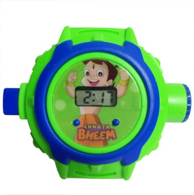 aviser Chhota Bheem Automatic projector watch for kids Digital Watch  - For Boys & Girls   Watches  (Aviser)