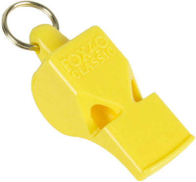 

Fox 40 Whistle Yellow Pealess Whistle(Yellow, Pack of 1)