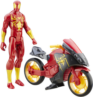 

kidoz kingdom HSBRO IRON SPIDER TITAN HEROS ULTIMATE SPIDERMAN VS SINSTER 6(Multicolor)