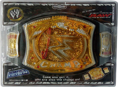 

Kiditos Spinning WWE Championship Belt - As Seen on Raw(Multicolor)