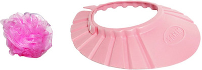 

Farlin Washing Hair Hat with Bath Ball Combo Pack (Pink)(Pink)