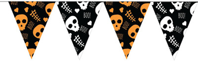 

PARTY PROPZ PENNANT BANNER PACK OF 1/HALLOWEEN PARTY DECORATION/HALLOWEEN PARTY SUPPLIES/HALLOWEEN PARTY ACCESSORIES Banner(7 ft, Pack of 1)