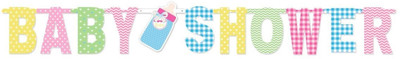 

Wanna Party Baby Shower Letter Banner Banner(5 ft, Pack of 1)
