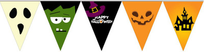 

PARTY PROPZ HALLOWEEN Pennant Banner(7 ft, Pack of 1)