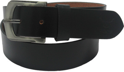 

Hidelink Men & Women Formal Black Genuine Leather Belt