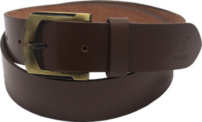 

Hidelink Men & Women Formal Brown Genuine Leather Belt