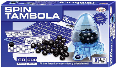 

KidsBazaar Annie Spin Tambola Board Game