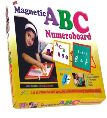 

PI World Magnetic ABC Numberboard Board Game