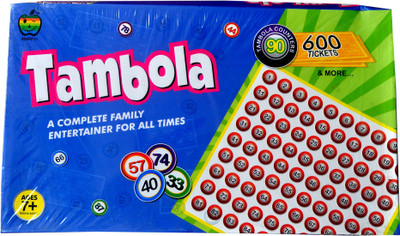 

KidsBazaar Tambola 600 tickets housie games Board Game