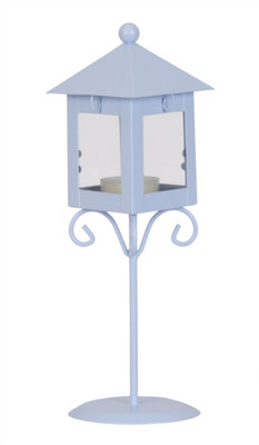 

Scrafts Street Lamp Shape BL Iron 1 - Cup Tealight Holder(Blue, Pack of 1)