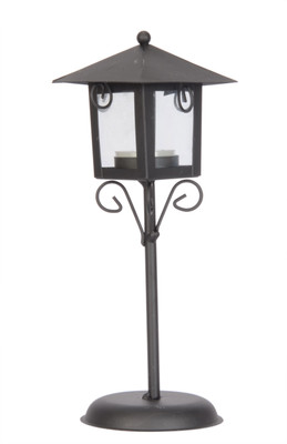 

Scrafts Street Lamp Shape BK Iron 1 - Cup Tealight Holder(Black, Pack of 1)