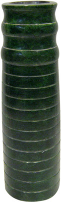 

VRS Coloured Soapstone Table Top T-Light Holder Stoneware 1 - Cup Tealight Holder(Green, Pack of 1)