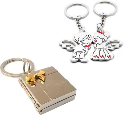 MGP FASHION Photo Frame With Love Heart Couple Gift Key Chain Combo 72 Key Chain(Multicolor)