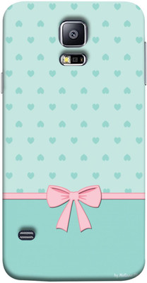 Mystry Box Back Cover for Samsung Galaxy S5 i9600(Blue Hearts, Flexible Case) Flipkart