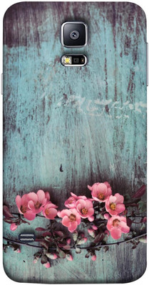 Mystry Box Back Cover for Samsung Galaxy S5 i9600(Floral Wall, Flexible Case) Flipkart