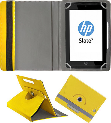 Fastway Book Cover for HP Slate7 VoiceTab Ultra(Yellow)