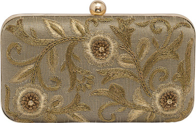 

Balee Fashions Party Gold Clutch