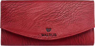 

Walrus Casual Red Clutch