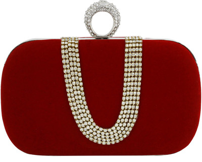 

Colors Inc Party Red Clutch