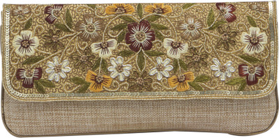 

Balee Fashions Party Gold Clutch