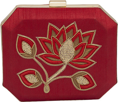 

Balee Fashions Party Red Clutch