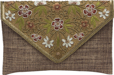 

Balee Fashions Party Gold Clutch