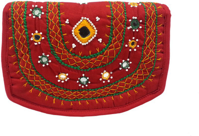 

Belladona Party Red Clutch