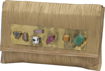 

Balee Fashions Party Gold Clutch