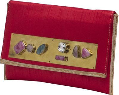 

Balee Fashions Party Red Clutch