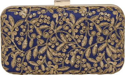 

Balee Fashions Party Blue Clutch