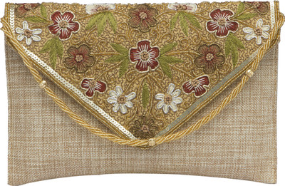 

Balee Fashions Party Gold Clutch