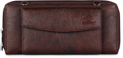 

The Clownfish Casual Brown Clutch
