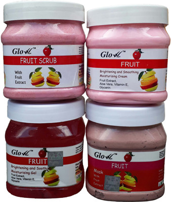 

Glow Right FRUIT FACIAL SET(Set of 4)