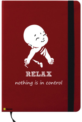 

Hamee A6 Note Book(A6 Notebook Instant Notes Relax Buddha, Red)