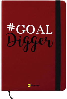 

Hamee A6 Note Book(A6 Notebook Instant Notes Goal Digger, Red)