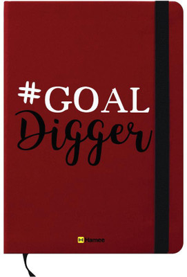 

Hamee A6 Note Book(A6 Notebook Instant Notes Goal Digger, Red)
