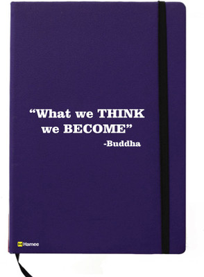 

Hamee A5 Notebook(A5 Notebook Designer Printed Leather Undated Planner, Blue)