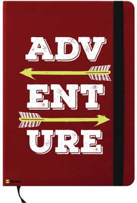 

Hamee A6 Note Book(A6 Notebook Instant Notes Adventure, Red)