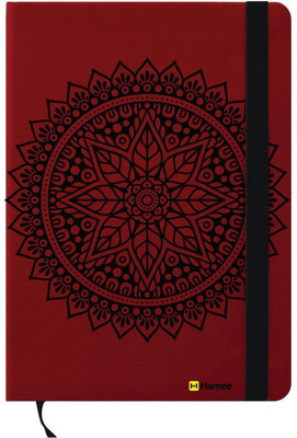 

Hamee A6 Note Book(A6 Notebook Instant Notes Mandala Pattern 2, Red)