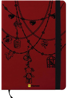 

Hamee A6 Note Book(A6 Notebook Instant Notes Love Chains Bird, Red)