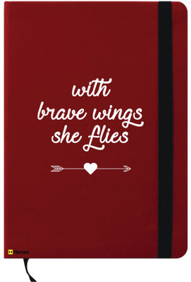 

Hamee A6 Note Book(A6 Notebook Instant Notes Brave, Red)