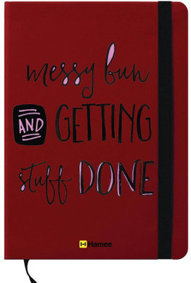 

Hamee A6 Note Book(A6 Notebook Instant Notes Getting Stuff Done, Red)